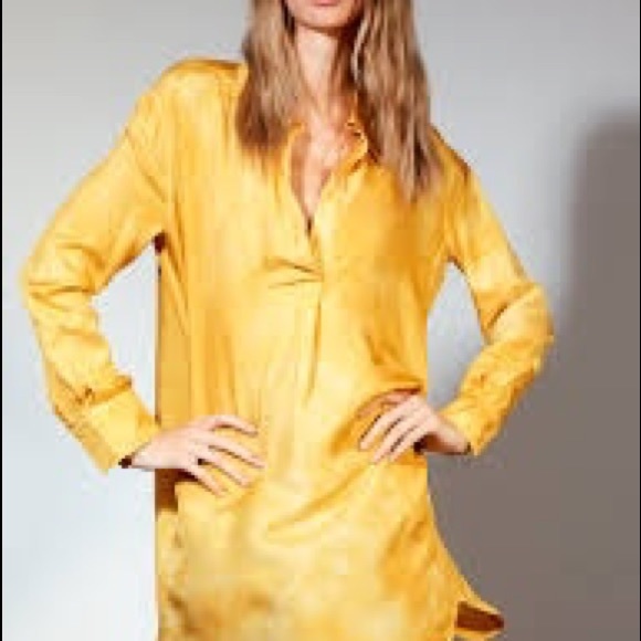 Le Fou Wilfred Aritzia Silk Aura Dress - Picture 1 of 6
